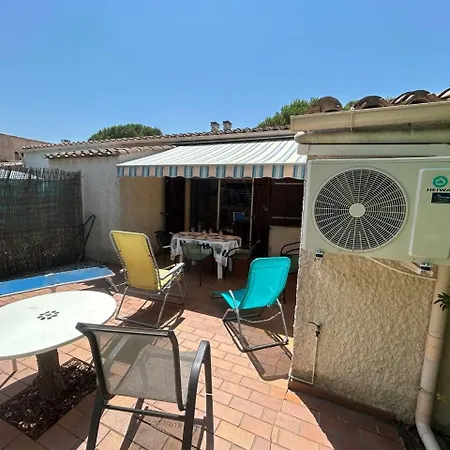 Mas Du Soleil Jolie Mitoyenne Climatisee 3 Pieces Mezzanine Mt St Martin Cap D'agde Agde