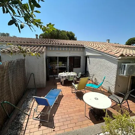 Mas Du Soleil Jolie Mitoyenne Climatisee 3 Pieces Mezzanine Mt St Martin Cap D'agde