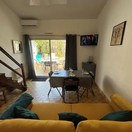 Apartament Mas Du Soleil Jolie Mitoyenne Climatisee 3 Pieces Mezzanine Mt St Martin Cap D'agde Agde