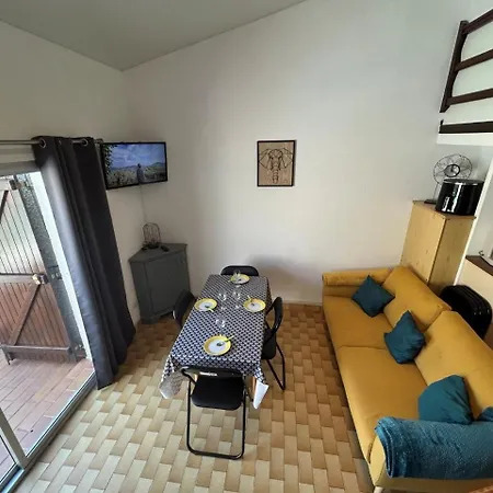 Apartament Mas Du Soleil Jolie Mitoyenne Climatisee 3 Pieces Mezzanine Mt St Martin Cap D'agde *
