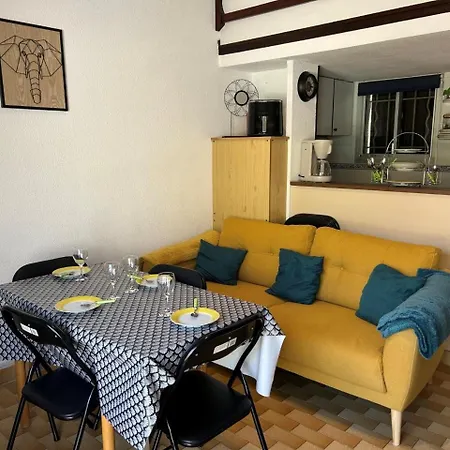 Apartament Mas Du Soleil Jolie Mitoyenne Climatisee 3 Pieces Mezzanine Mt St Martin Cap D'agde