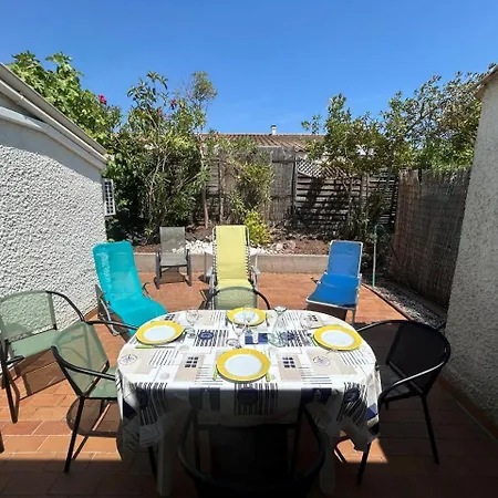 Mas Du Soleil Jolie Mitoyenne Climatisee 3 Pieces Mezzanine Mt St Martin Cap D'agde Apartament
