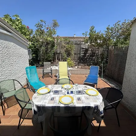 Mas Du Soleil Jolie Mitoyenne Climatisee 3 Pieces Mezzanine Mt St Martin Cap D'agde Apartament